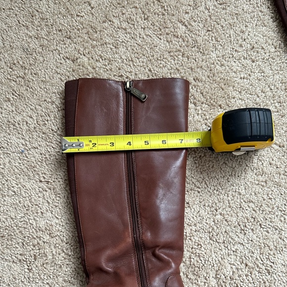 Blondo Brown Heeled Boots - Picture 5 of 12